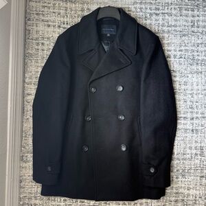 Banana Republic Men’s Double Breasted Wool Pea Coat